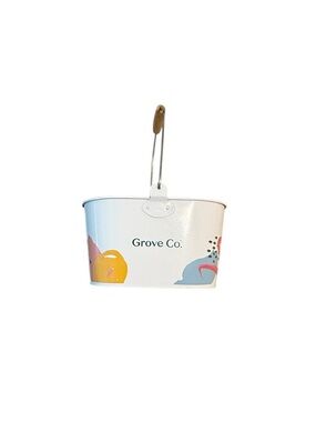 New Grove Collaborative Gray Metal Cleaning Caddy